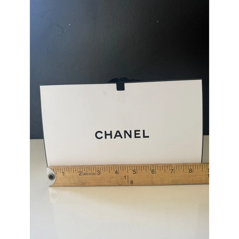Chanel Packaging Lot Bags Boxes Tissue Ribbon White Black Excellent EMPTY